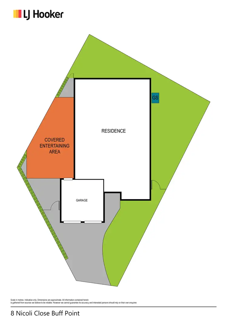 Floorplan of Homely house listing, 8 Nicoli Close, Buff Point NSW 2262
