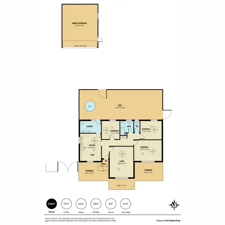 Floorplan of Homely house listing, 8 Centenary Avenue, Balaklava SA 5461