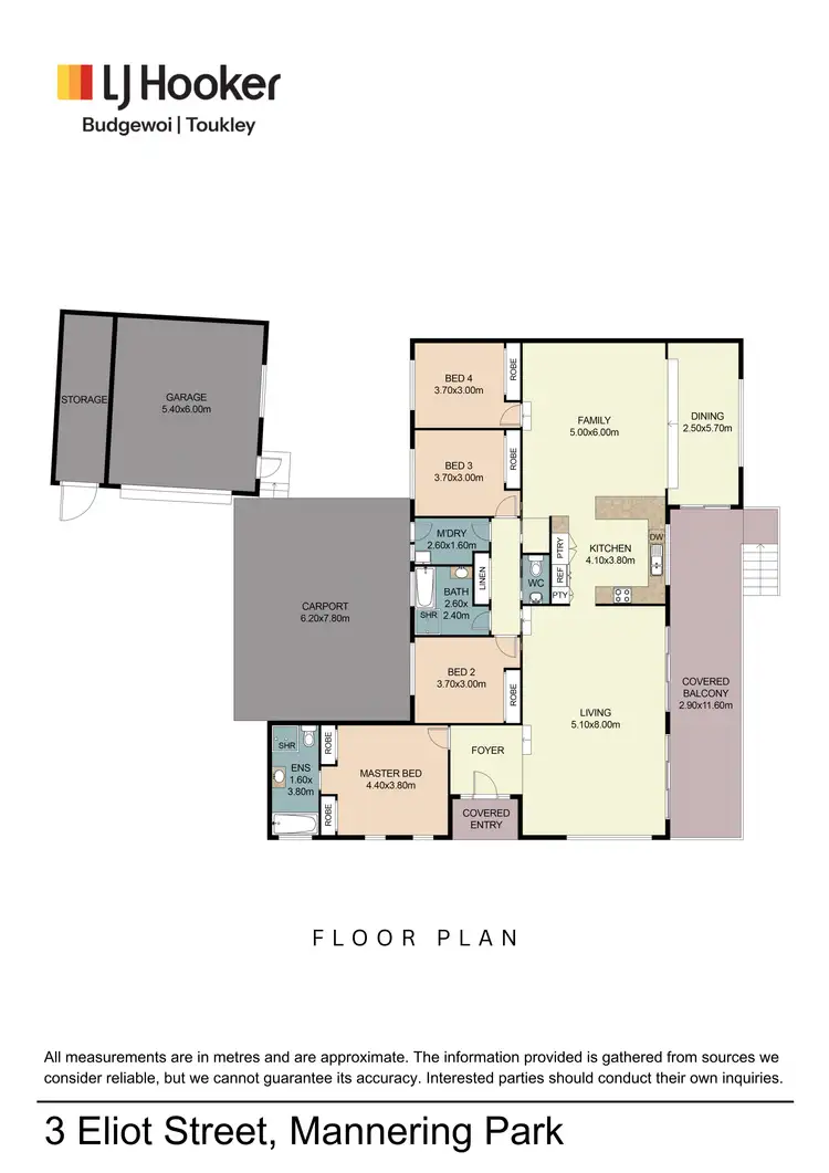 Floorplan of Homely house listing, 3 Eliot Street, Mannering Park NSW 2259