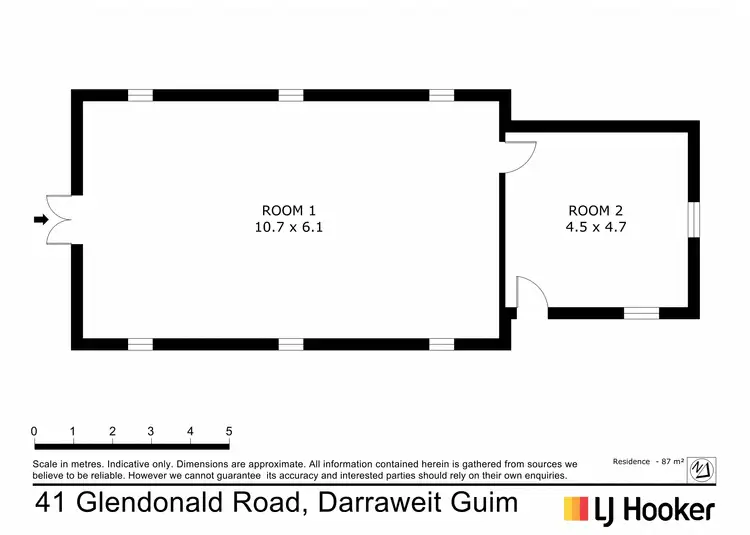 Floorplan of Homely house listing, 41 Glendonald Road, Darraweit Guim VIC 3756