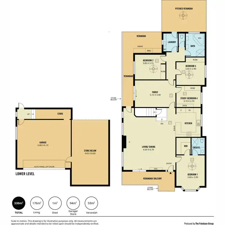 Floorplan of Homely house listing, 21 Coley Place, Greenwith SA 5125