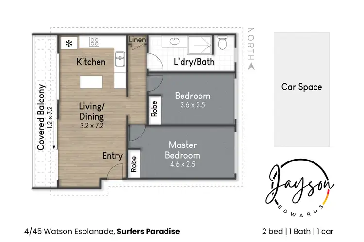 Floorplan of Homely apartment listing, 4/45 Watson Esplanade, Surfers Paradise QLD 4217