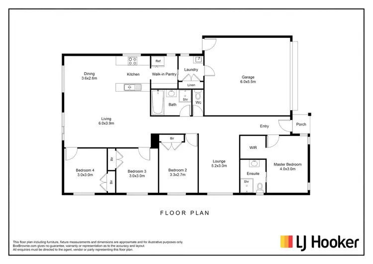 Floorplan of Homely house listing, 21 Barnsley Street, Truganina VIC 3029