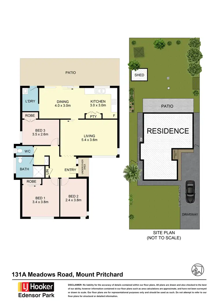 Floorplan of Homely house listing, 131A Meadows Road, Mount Pritchard NSW 2170