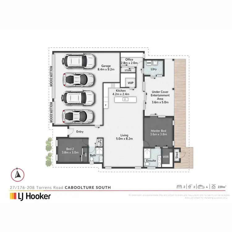 Floorplan of Homely retirement listing, 27/176 Torrens Road, Caboolture South QLD 4510