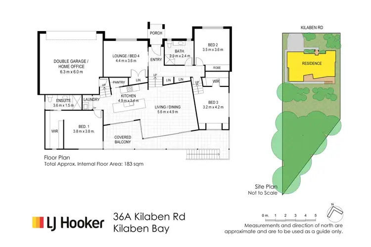 Floorplan of Homely house listing, 36A Kilaben Road, Kilaben Bay NSW 2283