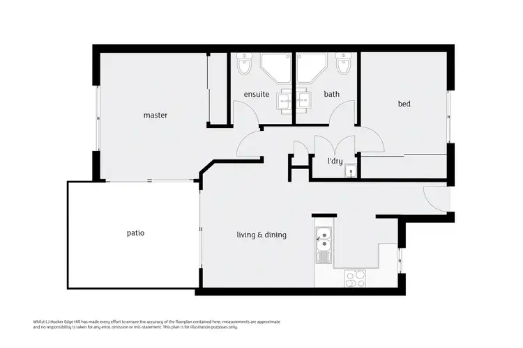 Floorplan of Homely apartment listing, 302/2-8 Centenary Close, Manoora QLD 4870
