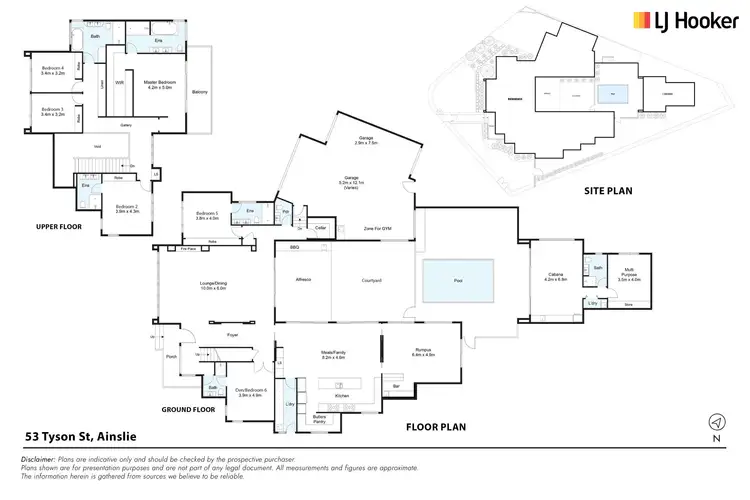 Floorplan of Homely house listing, 53 Tyson Street, Ainslie ACT 2602