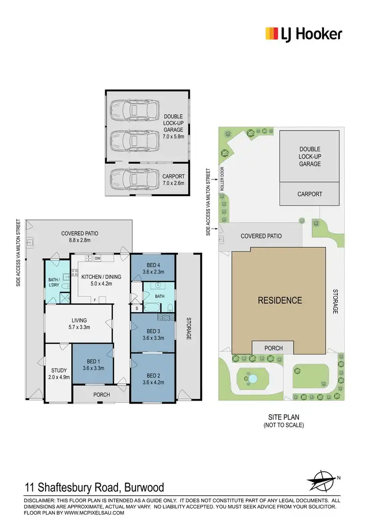 Floorplan of Homely house listing, 11 Shaftesbury Road, Burwood NSW 2134