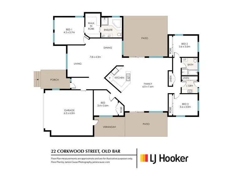 Floorplan of Homely house listing, 22 Corkwood Street, Old Bar NSW 2430