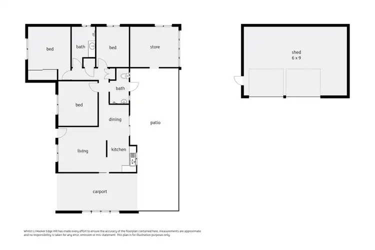 Floorplan of Homely house listing, 12 Rosa Close, Edmonton QLD 4869