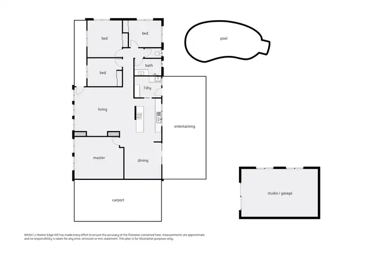 Floorplan of Homely house listing, 10 Hickory Street, Holloways Beach QLD 4878