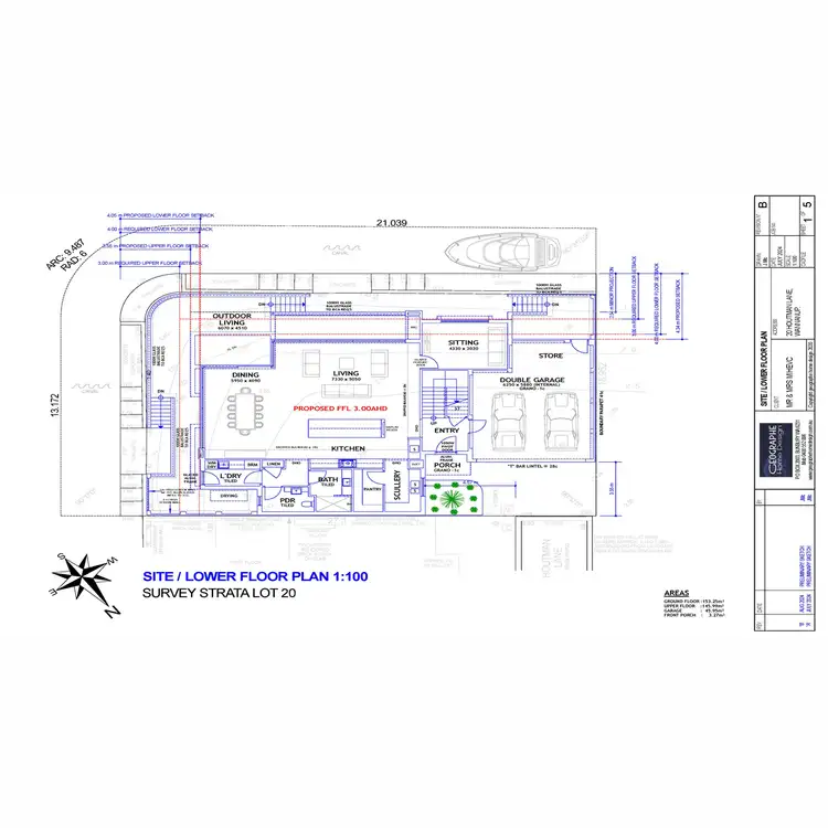 Floorplan of Homely land listing, 20 Houtman Lane, Wannanup WA 6210