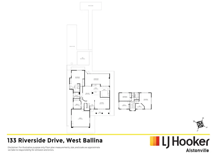 Floorplan of Homely house listing, 133 Riverside Drive, West Ballina NSW 2478
