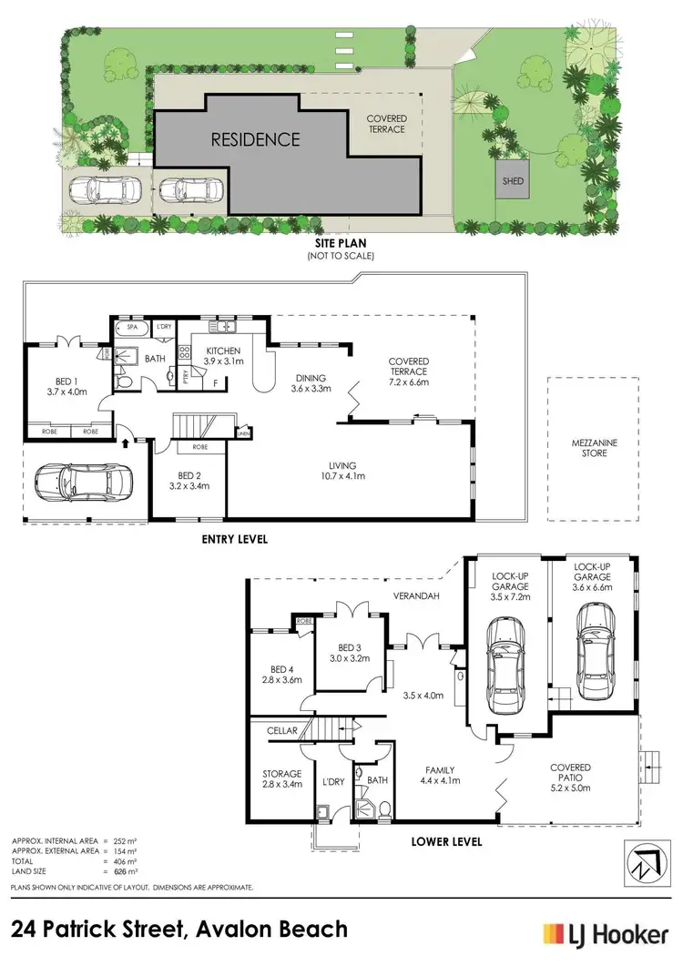 Floorplan of Homely house listing, 24 Patrick Street, Avalon Beach NSW 2107