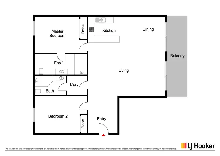 Floorplan of Homely apartment listing, 87/140 Thynne Street, Bruce ACT 2617