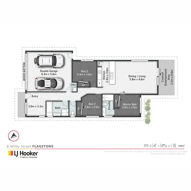 Floorplan of Homely house listing, 8 Wilby Street, Flagstone QLD 4280