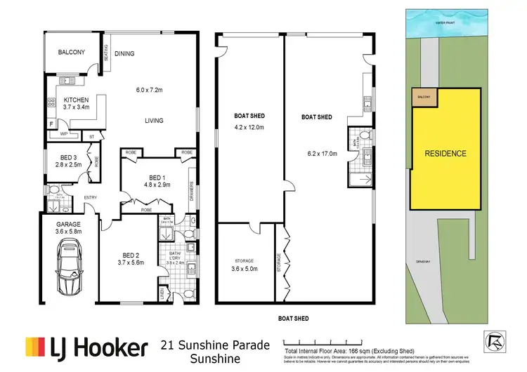 Floorplan of Homely house listing, 21 Sunshine Parade, Sunshine NSW 2264