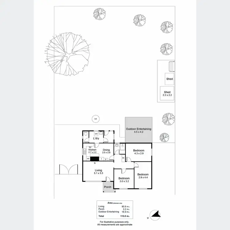 Floorplan of Homely house listing, 8 Montogmery Avenue, Murray Bridge SA 5253