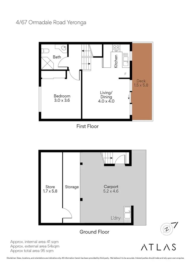 Floorplan of Homely unit listing, 4/67 Ormadale Road, Yeronga QLD 4104
