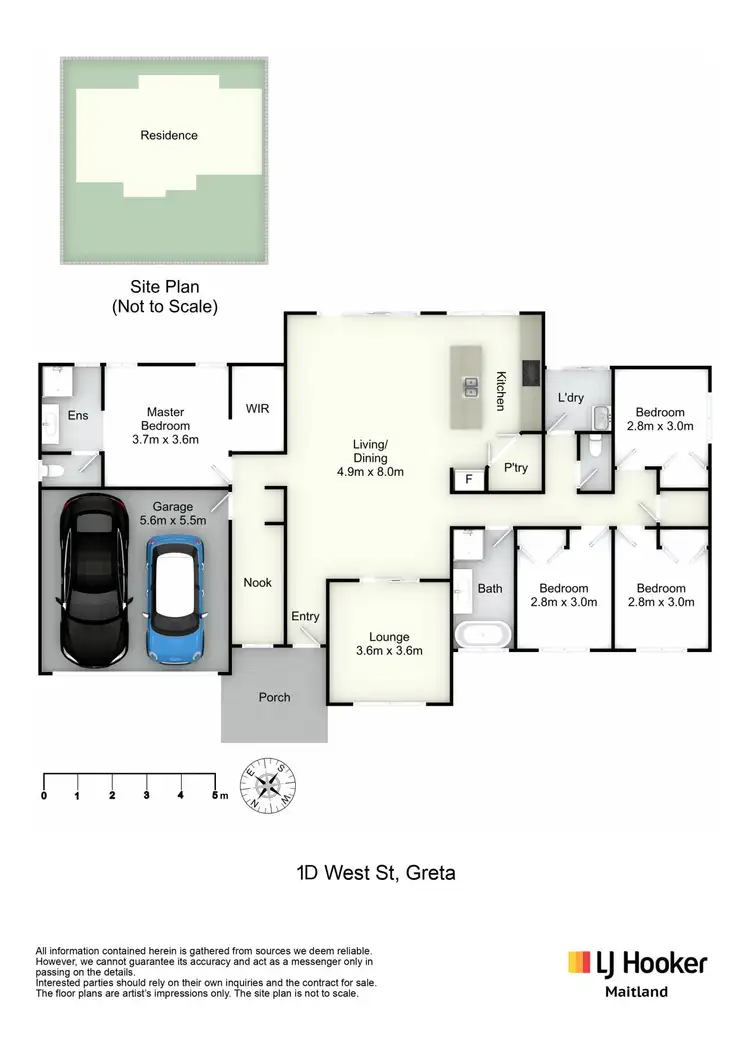 Floorplan of Homely house listing, 1D West Street, Greta NSW 2334