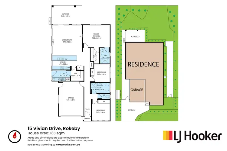 Floorplan of Homely house listing, 15 Vivian Drive, Rokeby TAS 7019