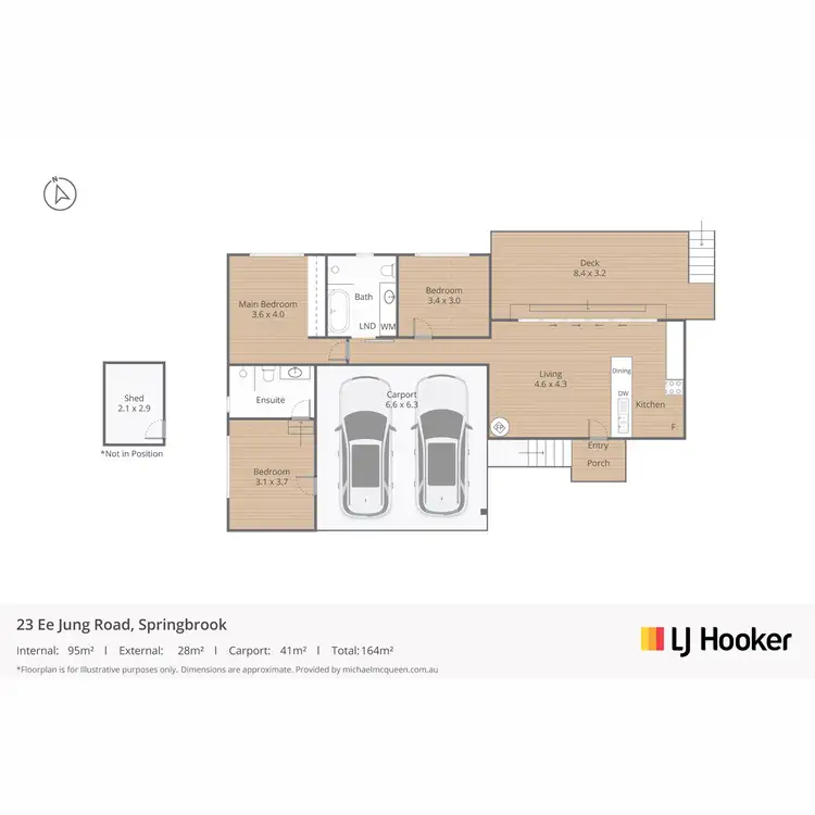 Floorplan of Homely house listing, 23 Ee-Jung Road, Springbrook QLD 4213