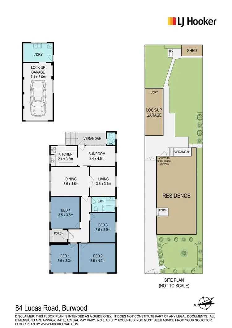 Floorplan of Homely house listing, 84 Lucas Road, Burwood NSW 2134