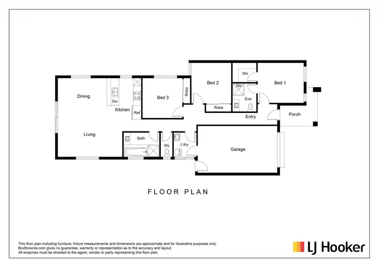 Floorplan of Homely house listing, 57 Mushu Street, Deanside VIC 3336