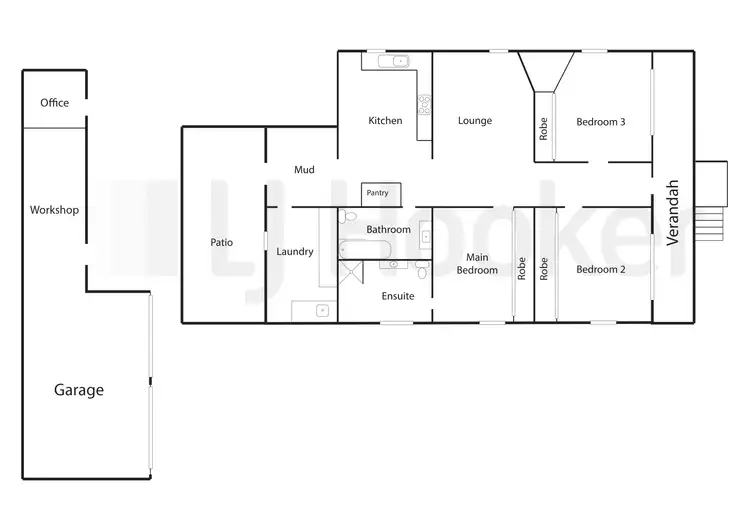 Floorplan of Homely house listing, 17 West Street, Coopernook NSW 2426