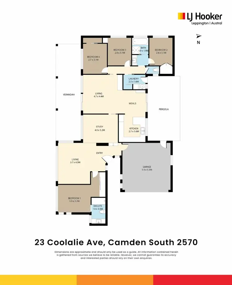 Floorplan of Homely house listing, 23 Coolalie Avenue, Camden South NSW 2570