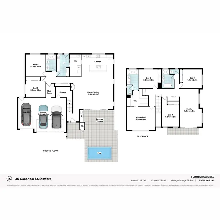 Floorplan of Homely house listing, 30 Canonbar Street, Stafford QLD 4053