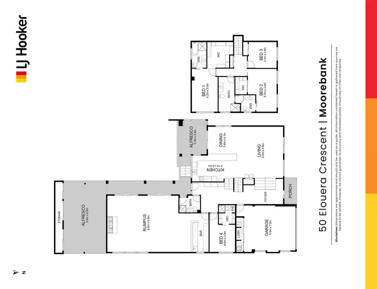Floorplan of Homely house listing, 50 Elouera Crescent, Moorebank NSW 2170
