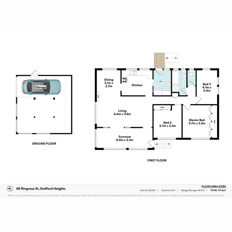 Floorplan of Homely house listing, 48 Ringrose Street, Stafford Heights QLD 4053