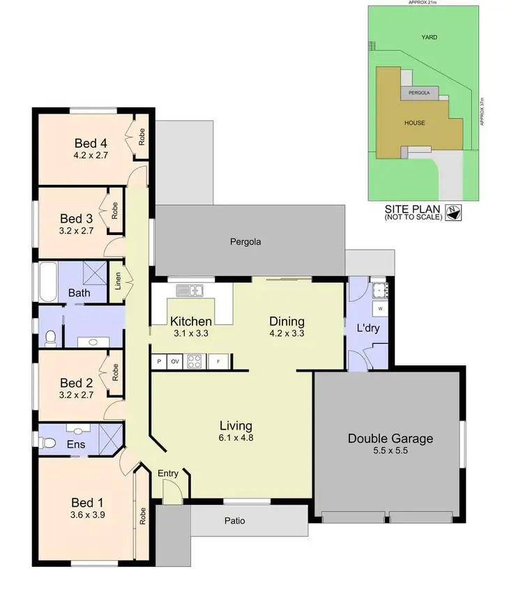Floorplan of Homely house listing, 12 Walter Street, Rutherford NSW 2320