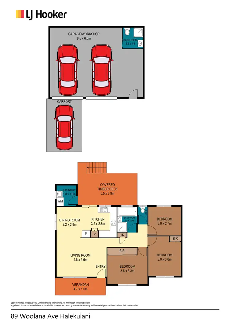 Floorplan of Homely house listing, 89 Woolana Avenue, Halekulani NSW 2262