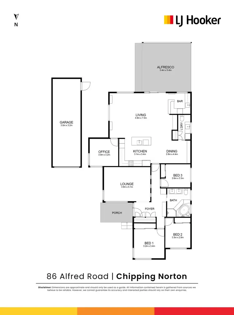 Floorplan of Homely house listing, 86 Alfred Road, Chipping Norton NSW 2170