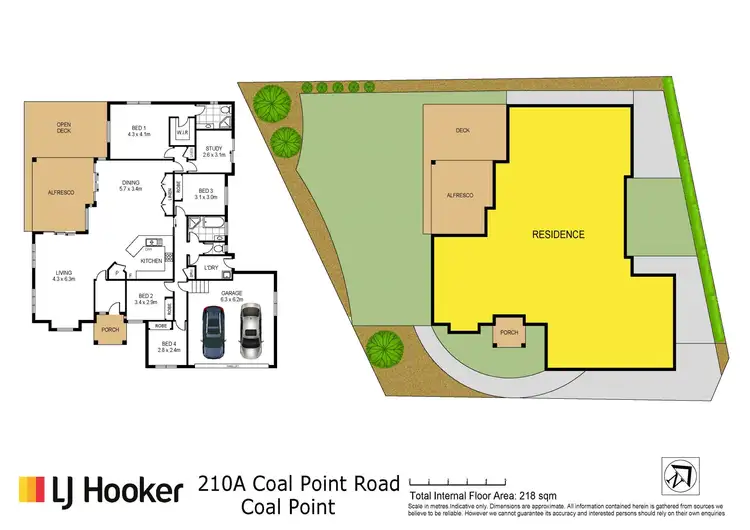 Floorplan of Homely house listing, 210a Coal Point Road, Coal Point NSW 2283