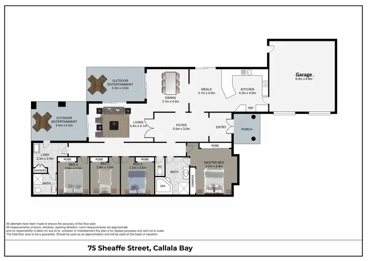 Floorplan of Homely house listing, Address available on request