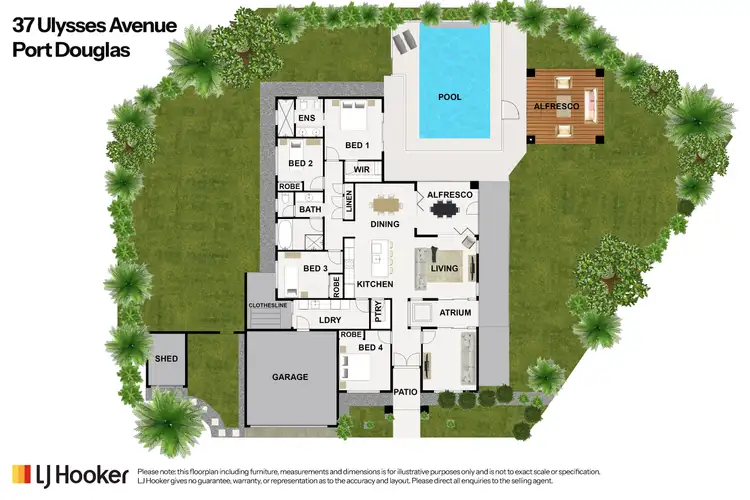 Floorplan of Homely house listing, 37 Ulysses Avenue, Port Douglas QLD 4877