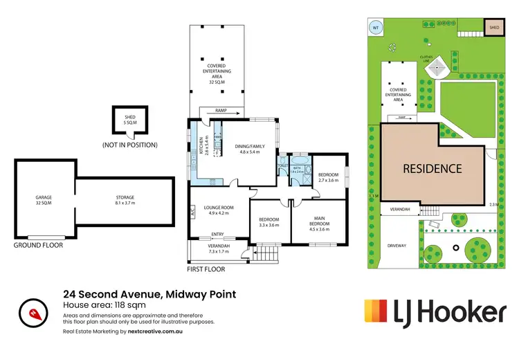 Floorplan of Homely house listing, 24 Second Avenue, Midway Point TAS 7171