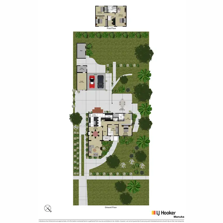 Floorplan of Homely house listing, 40 Stuart Street, Griffith ACT 2603