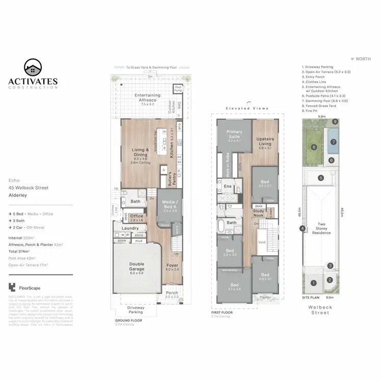 Floorplan of Homely house listing, 45 Welbeck Street, Alderley QLD 4051