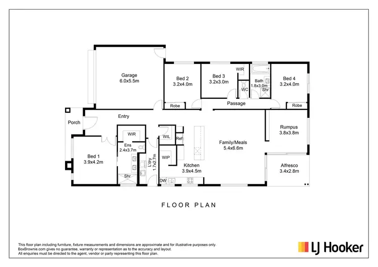Floorplan of Homely house listing, 22 Courtenay Promenade, Fraser Rise VIC 3336