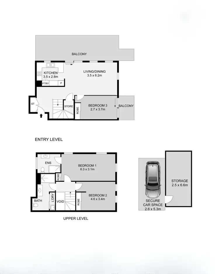 Floorplan of Homely apartment listing, 811/1 Poplar Street, Surry Hills NSW 2010