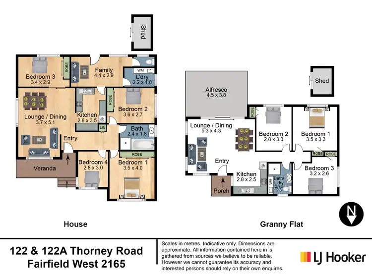 Floorplan of Homely house listing, 122 Thorney Road, Fairfield West NSW 2165