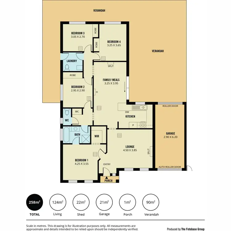Floorplan of Homely house listing, 86 Parkway Circuit, Parafield Gardens SA 5107