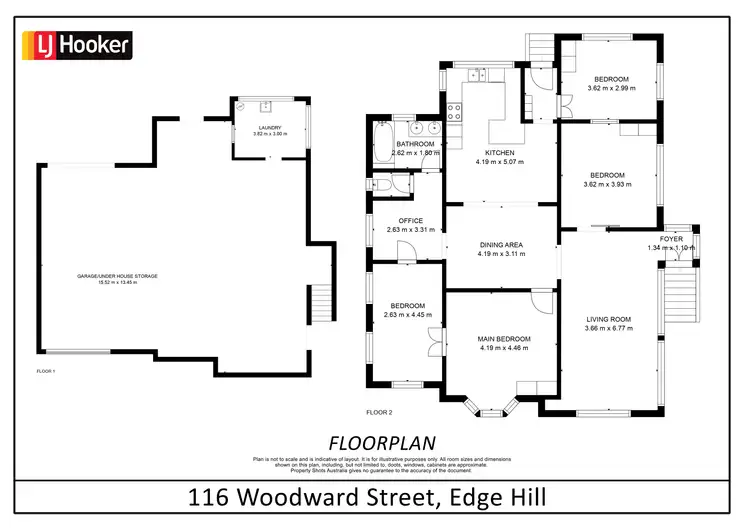 Floorplan of Homely house listing, 116 Woodward Street, Edge Hill QLD 4870