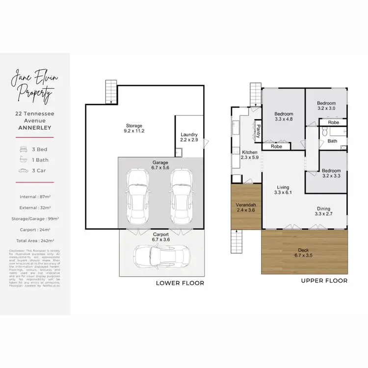 Floorplan of Homely house listing, 22 Tennessee Avenue, Annerley QLD 4103
