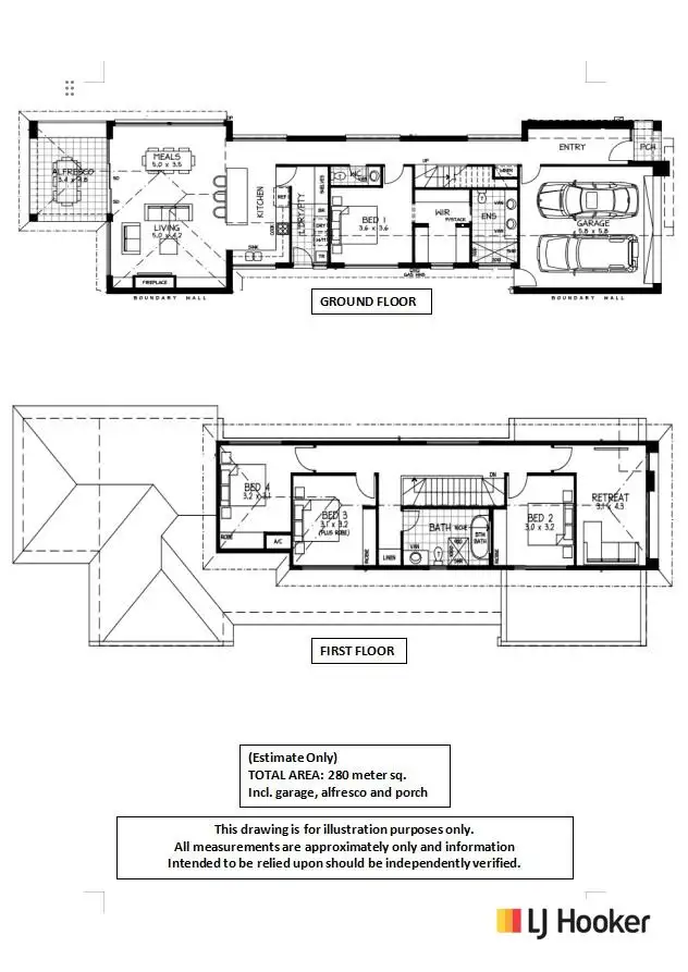 Floorplan of Homely house listing, 4A Filmer Avenue, Glengowrie SA 5044